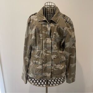 Old Navy Camouflage Utility Jacket
